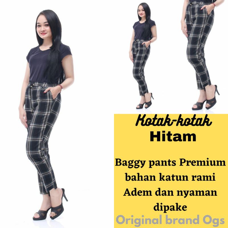 CELANA WANITA BAGGY PANTS PREMIUM TERLARIS