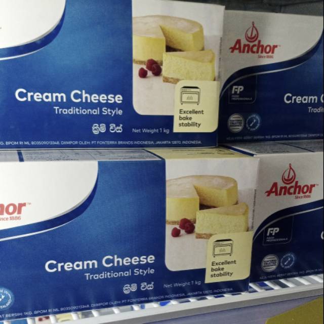 

Anchor creamcheese 1kg (HANYA KIRIMAN JARAK DEKAT)