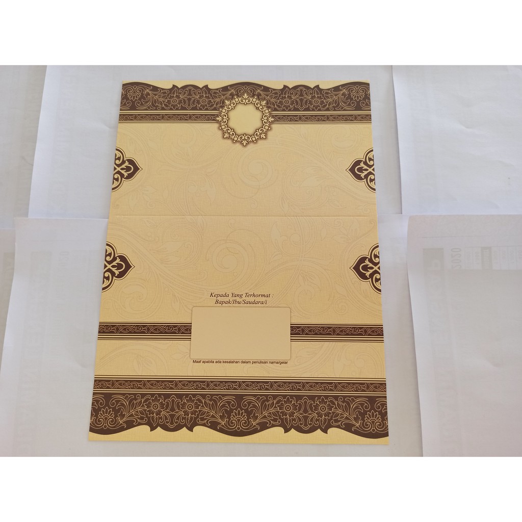 BLANKO UNDANGAN ERBA 88166