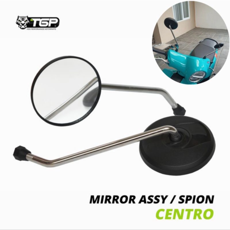 SPION RETRO BULAT KACA CEMBUNG SEMUA MOTOR MATIC kualitas bagus