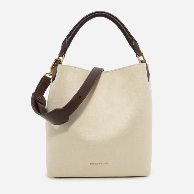 tas wanita hobo Charles & keith suede / CK HOBO BAG ORIGINAL