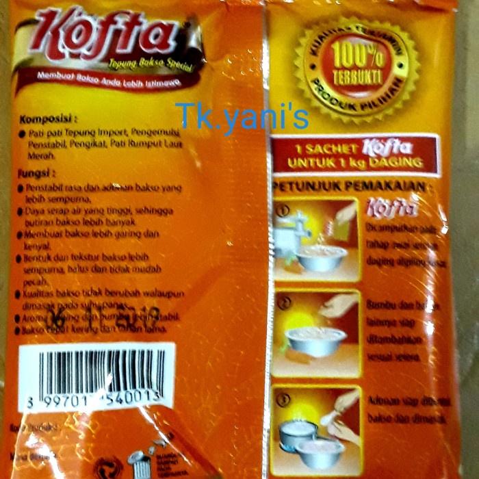 

hbt204tt Kofta Tepung Baso Yang Berkualitas Da01D100