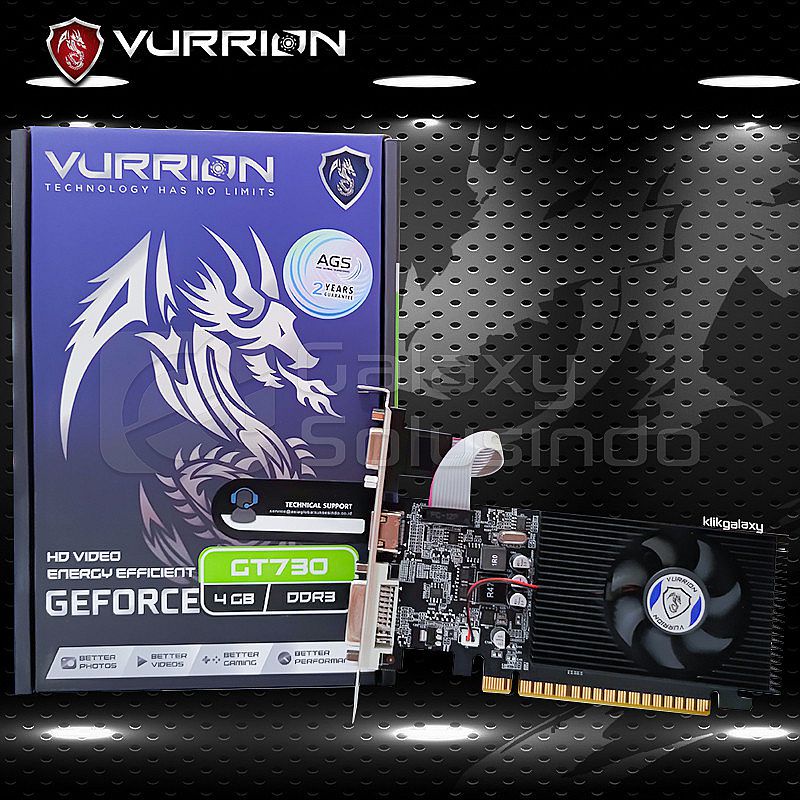 VGA VURRION GT 730 4GB DDR3 128 BIT