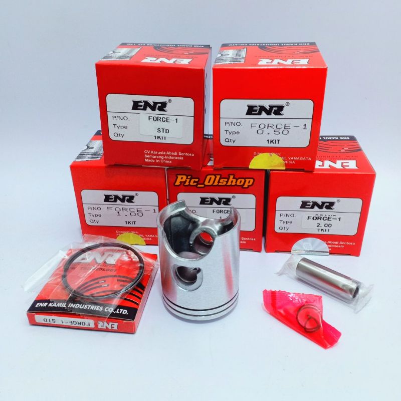 Piston Kit ENR Yamaha FORCE 1  F1ZR  Os : STD 25 50 100 125 150 175 200  FORCE1 / F1 ZR-1