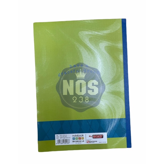 Buku Tulis Bigboss 40lembar