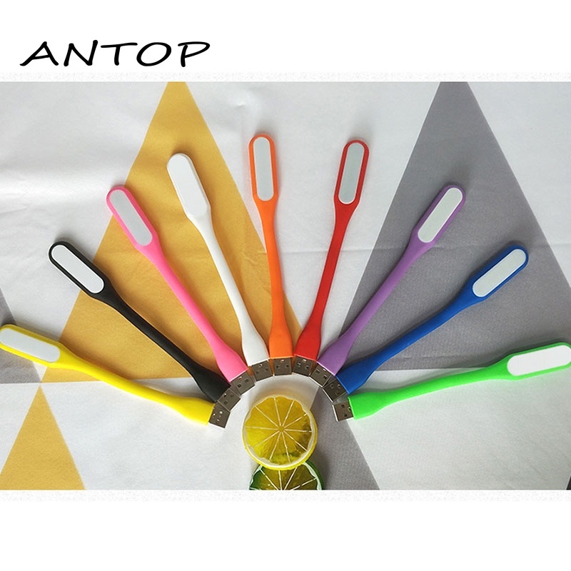 Lampu LED USB Flexible / Lampu Sikat USB ANTOP