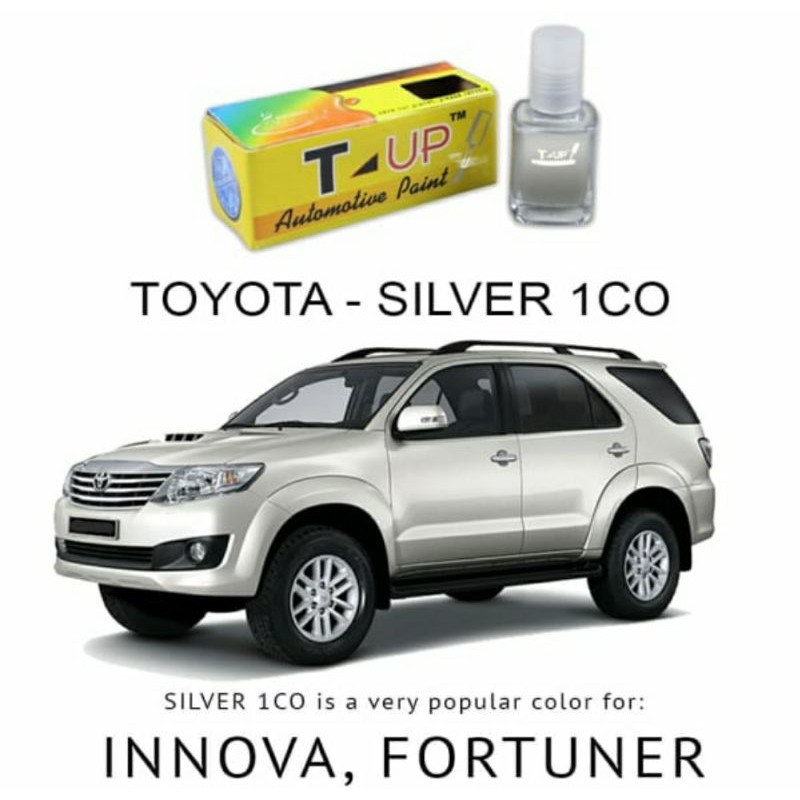 T-UP CAT OLES TOYOTA SILVER 1CO CONTOH CAT SILVER TOYOTA INNOVA FORTUNER LAMA