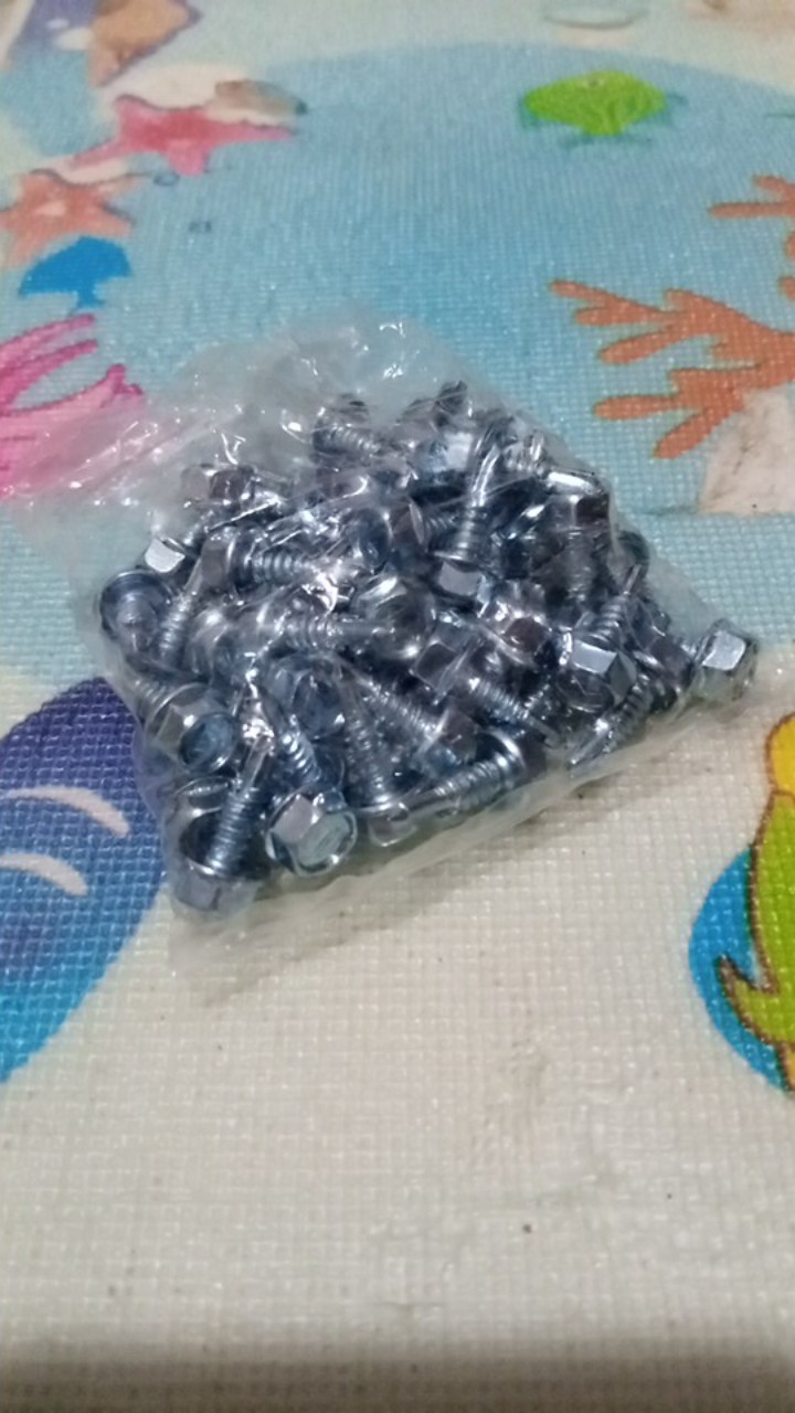 Baut Baja Ringan 10 X 16 Isi 50 Pcs | Baut Roofing 10 X 16 Isi 50 Pcs