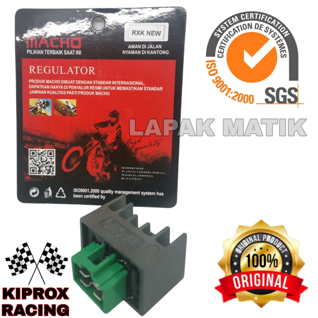 REGULATOR KIPROK KIPROX RxK RxKIng RxKing New Macho setara BRT #kiprokracing