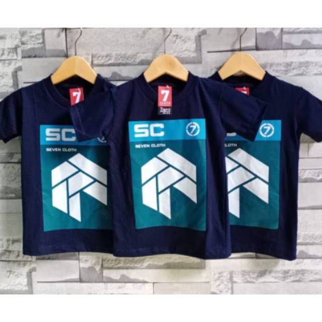 COUPLE (ANAK DEWASA)KAOS  KEREN NAVY