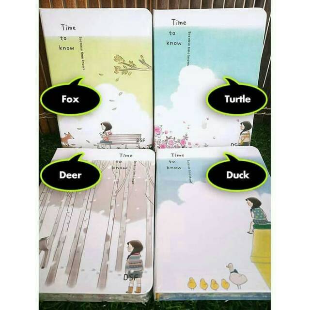 

Notebook / Agenda Hardcover /Buku Diary / Buku Tulis - Time to Know