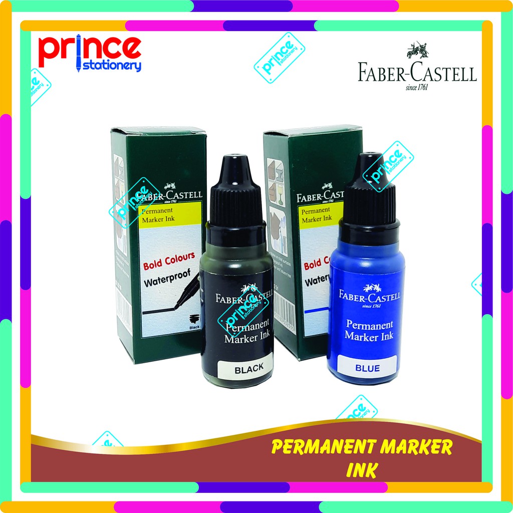 

FABER CASTELL PERMANENT MARKER INK