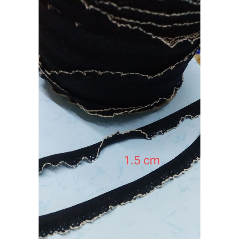 renda plisket renda kerut renda melar renda hitam kecil renda rajut