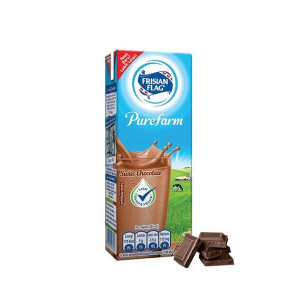 

Frisian Flag Swiss Chocolate 225ml