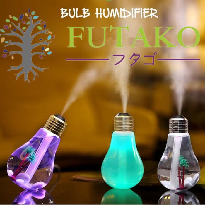 FUTAKO Bulb Humidifier Lampu Hiasan dan Pelembab Ruangan Aromaterapi W04