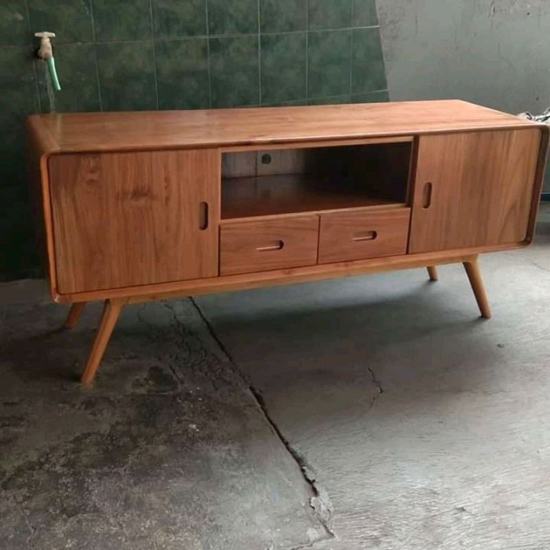 Bofet Retro kayu Jati TPK