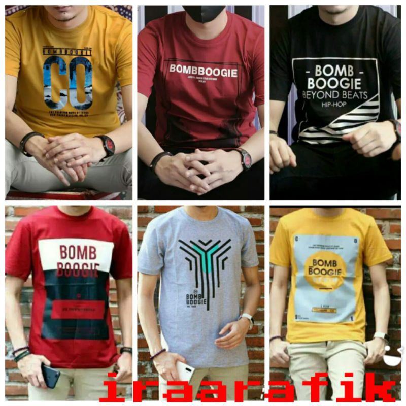 kaos boombogie original/kaos distro-2