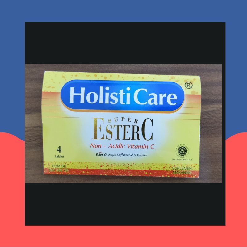 HOLISTICARE ESTER C STRIP 4 S