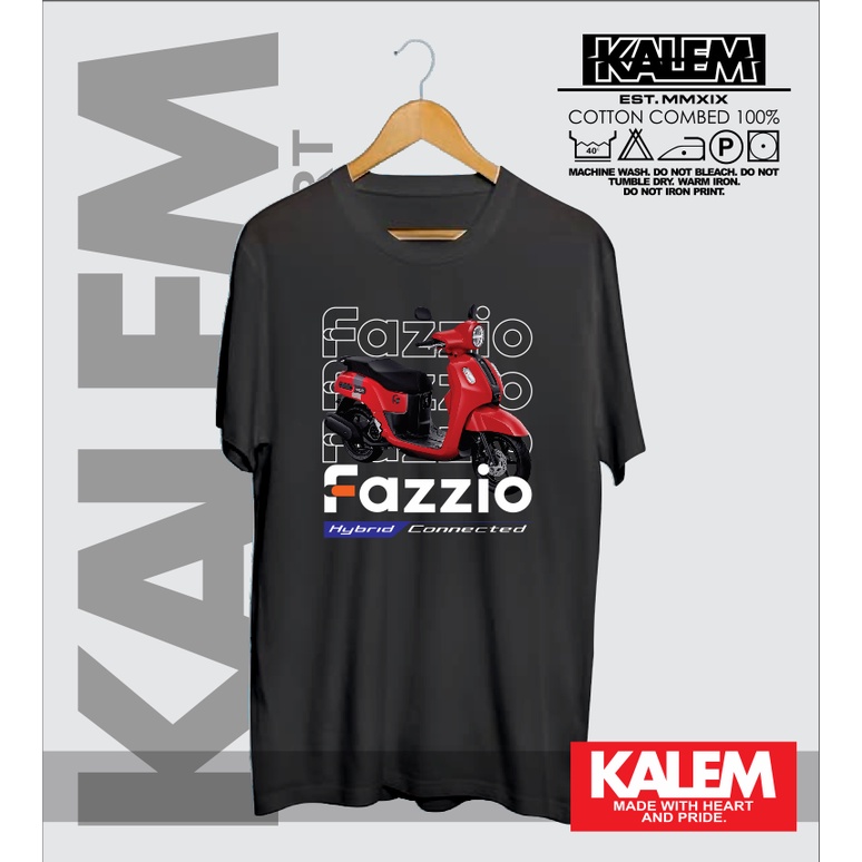 KAOS BAJU YAMAHA FAZZIO KAOS OTOMOTIF - KALEMCLOTHING