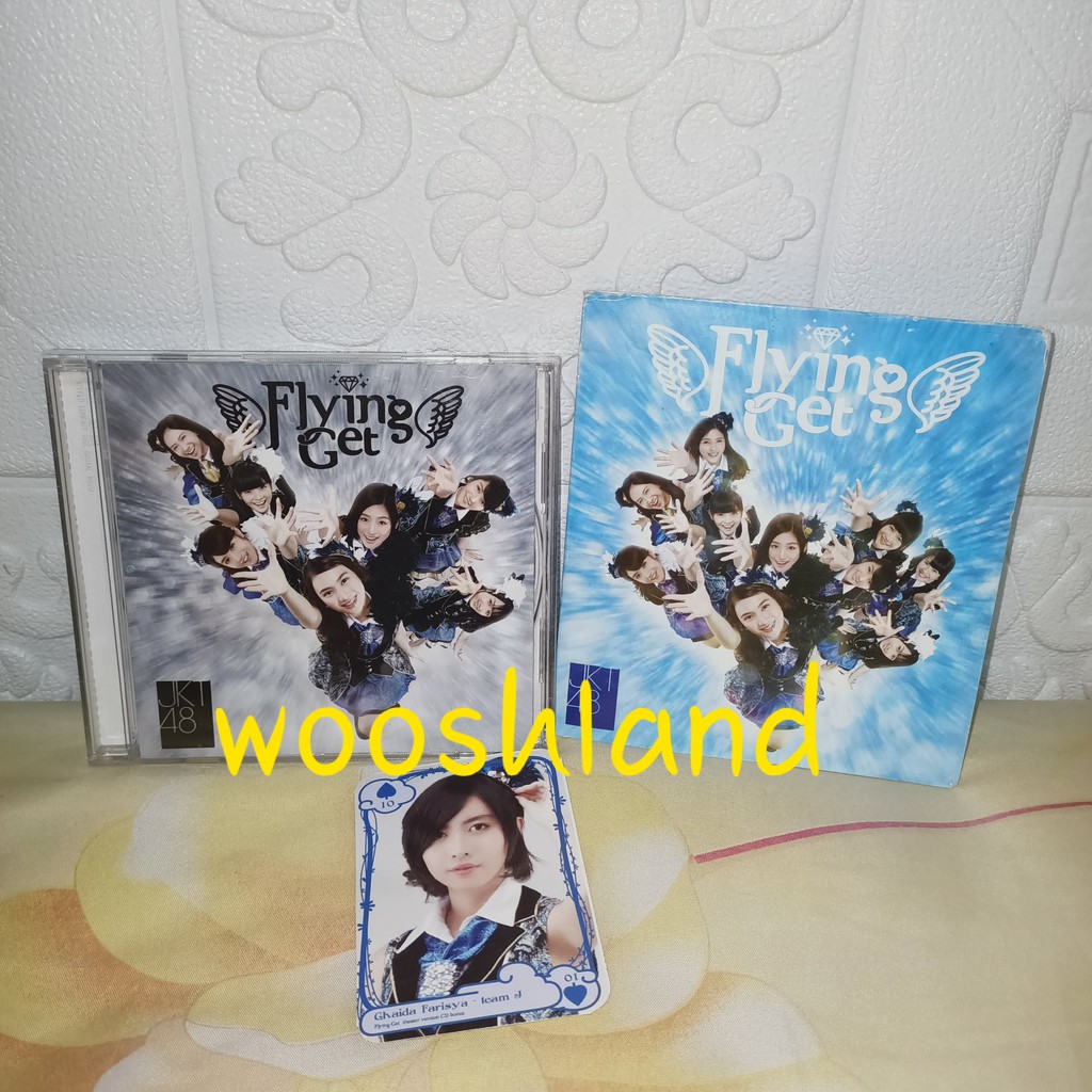 JKT48 5th Single : Flying Get (CD DVD) + TC Ghaida