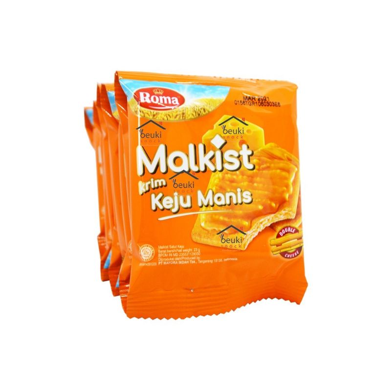 

Roma Malkist Keju Manis 10Bks @23gr