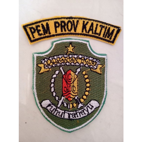 bordir logo KALTIM (KALIMANTAN TIMUR)minimal 5 pasang