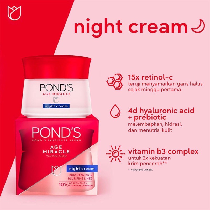 POND's Age Miracle Night Cream 50gr