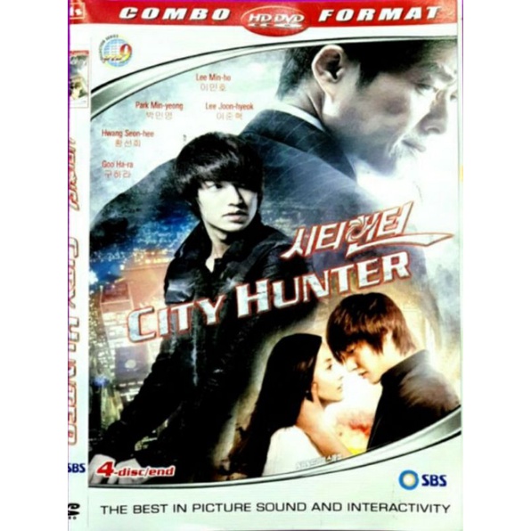 Kaset film drama series : CITY HUNTER (4DISC-END)