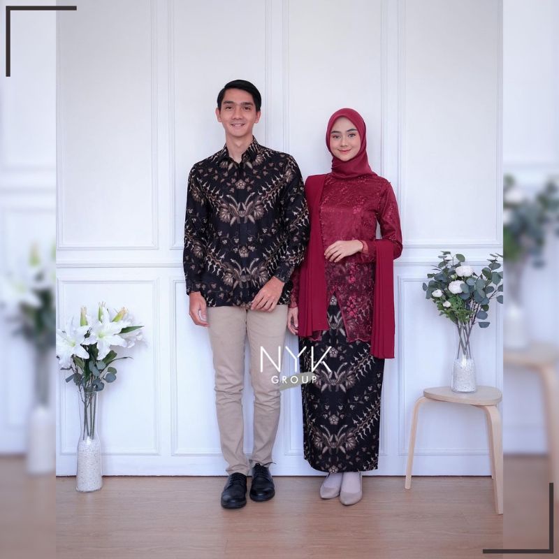 KEBAYA COUPLE TANIA / KEBAYA COUPLE TERBARU / BATIK COUPLE / BATIK COUPLE TERBARU / KEBAYA LAMARAN