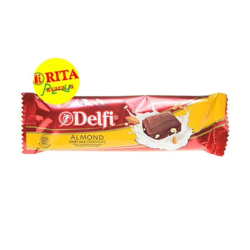 

Delfi Dark Coklat Almond 27gr