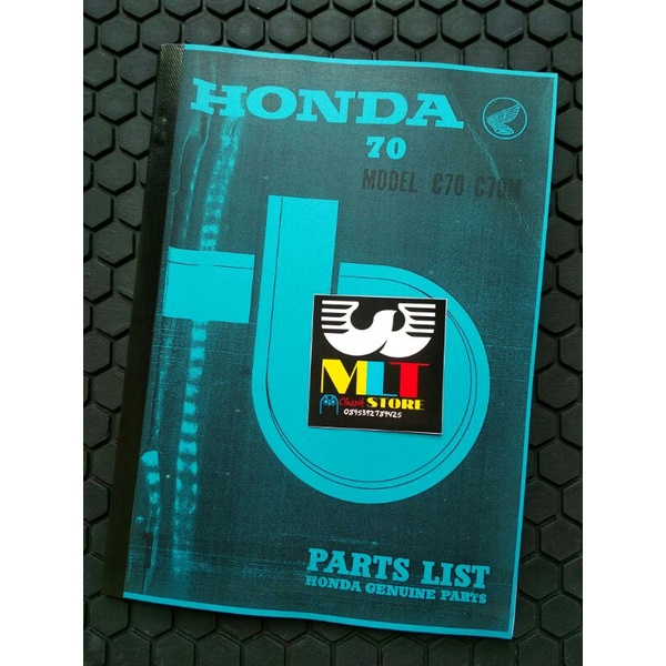 buku part list honda c70 pispot kode part honda c70 c70m
