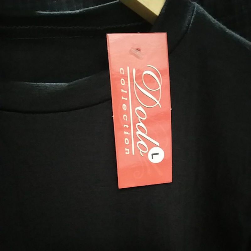 MANSET PANJANG HITAM XL 2XL 3XL-Hitam L