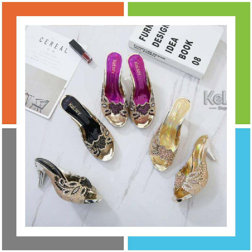 SANDAL KELSEY 5811-230 SANDAL HEELS WANITA