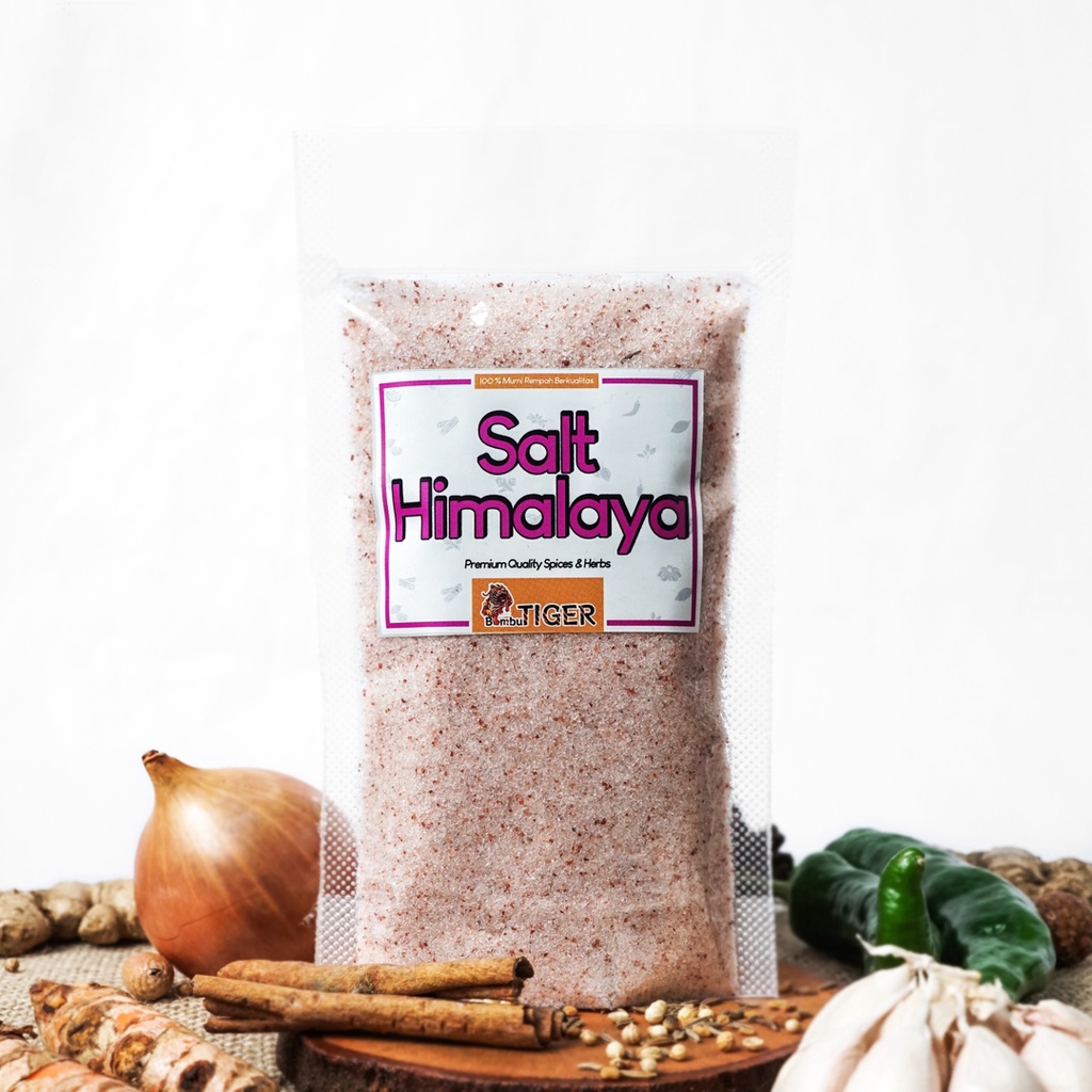 GARAM HIMALAYA - Pink Salt Himalayan / Murni Tinggi Mineral  - BUMBUTIGER