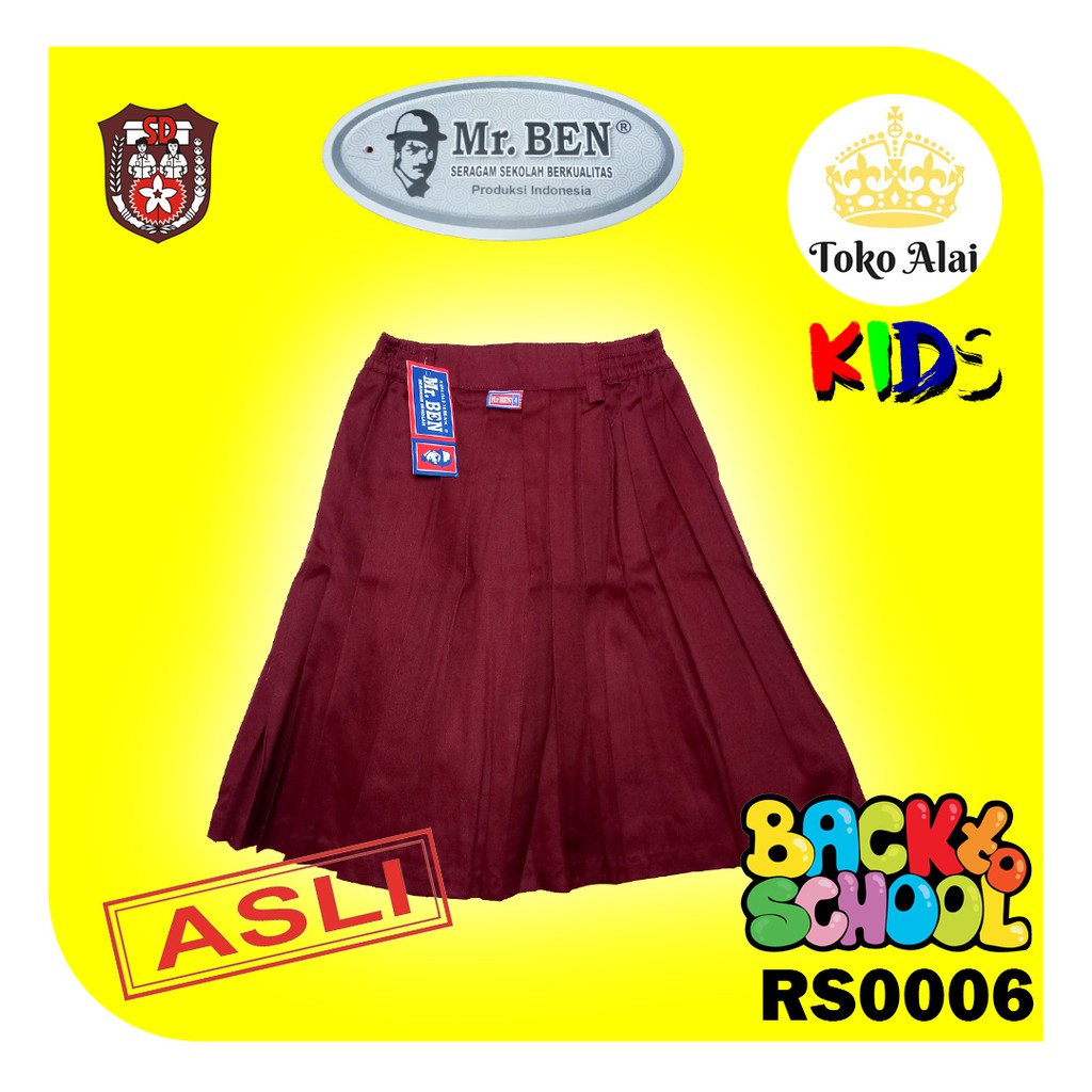 Rok Sekolah SD (MR.BEN) - Pendek RS0006