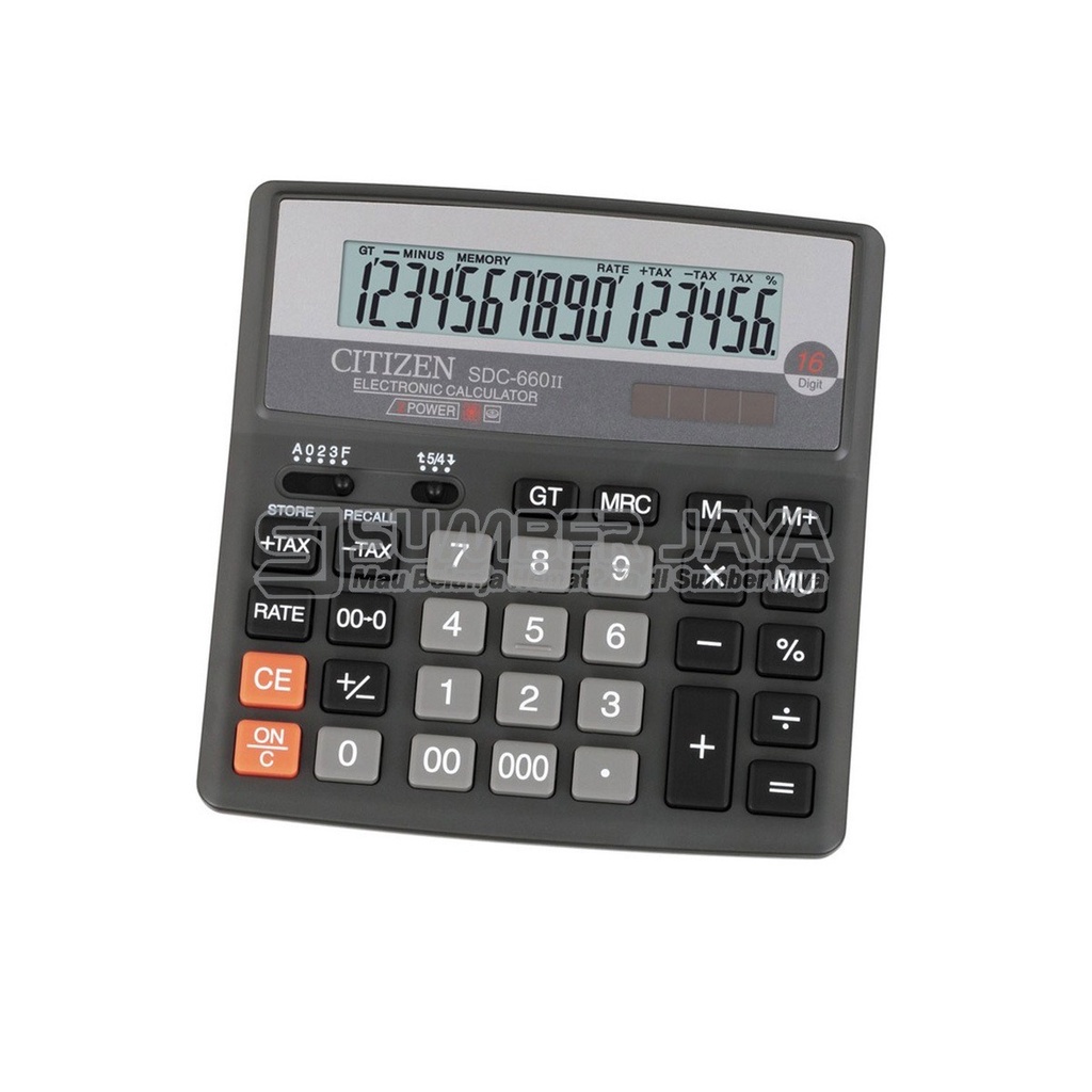 Kalkulator Citizen Desktop Calculator SDC - 660 II
