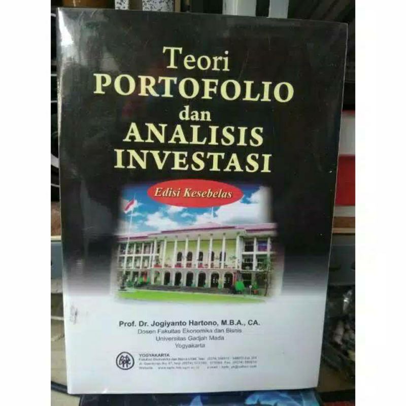 Buku TEORI PORTOFOLIO dan ANALISIS INVESTASI - Jogiyanto Hartonoo