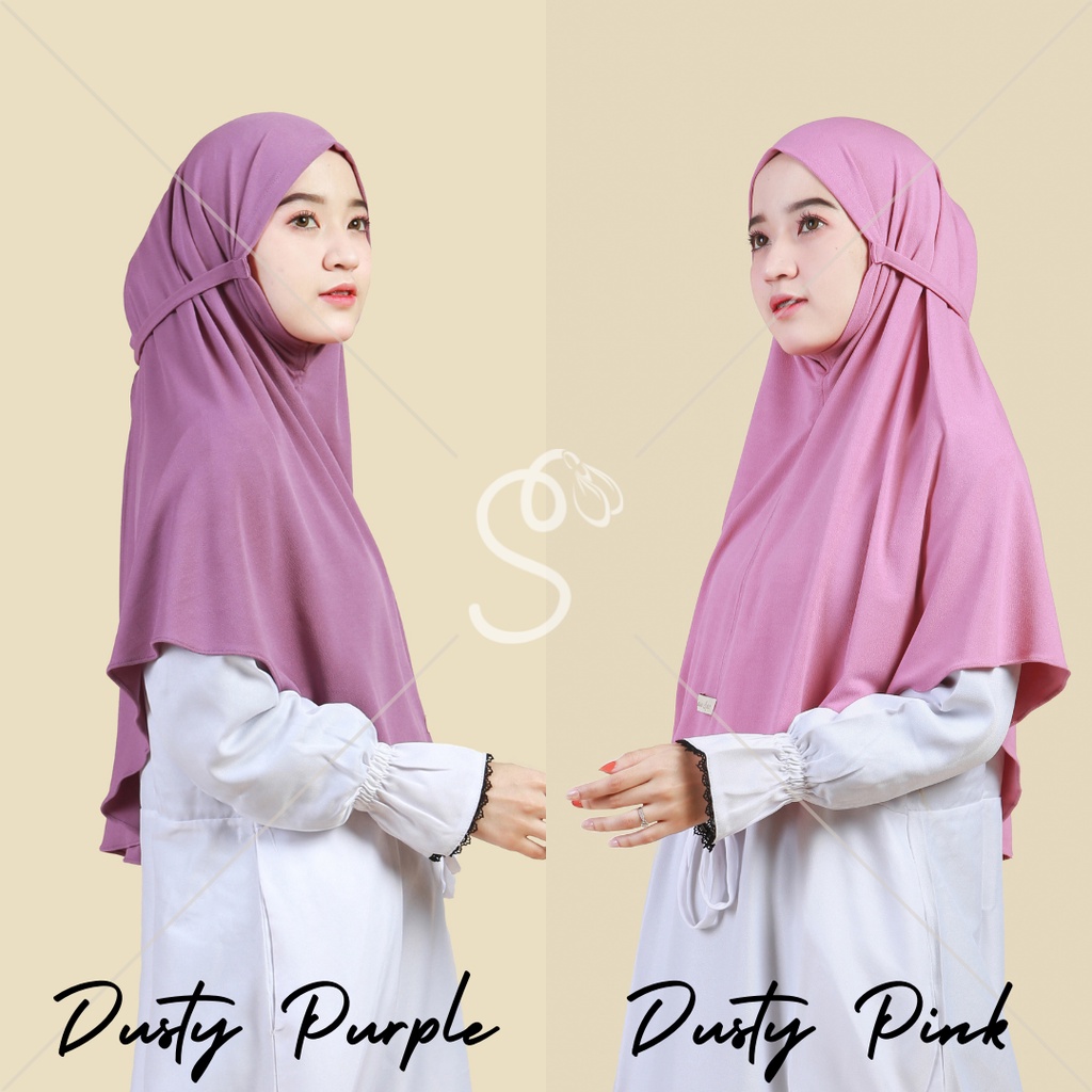 BERGO MARYAM JERSEY / JILBAB BERGO JERSEY /HIJAB BERGO JERSEY / BERGO TALI JERSEY / ADIBA INSTANT