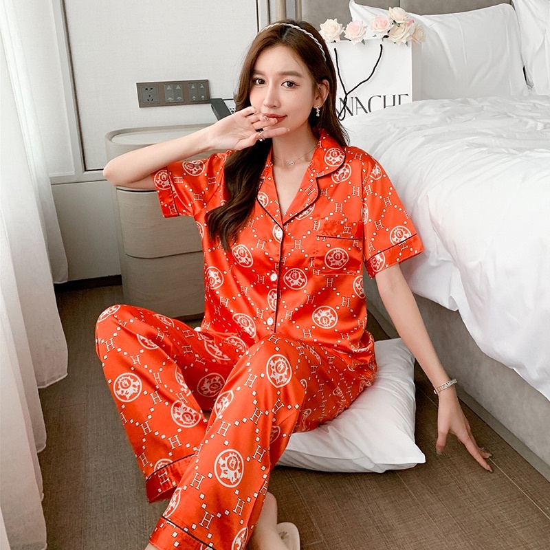 PIYAMA BAJU TIDUR SATIN PP CP IMPORT WANITA MURAH KEKINIAN-7