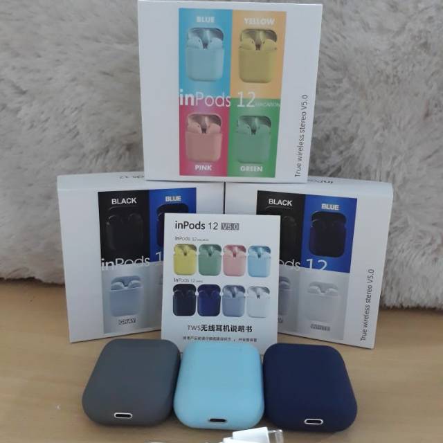 

Inpods 12 macaron colour bluetooth