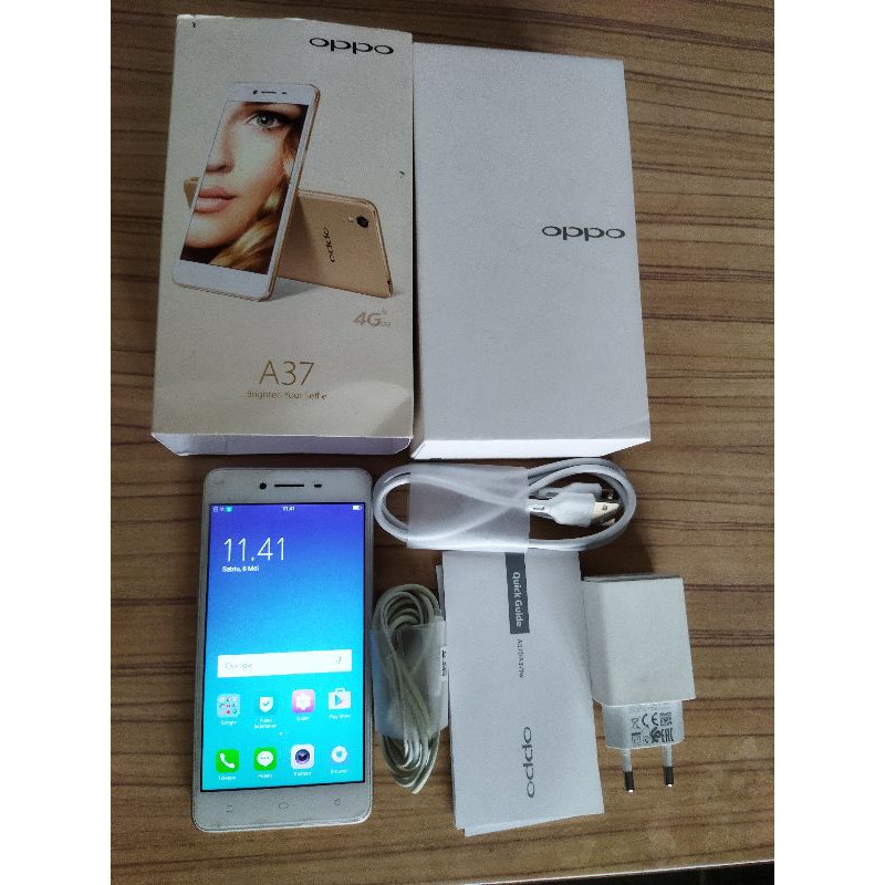 HP Oppo A37f Gold Ori Second