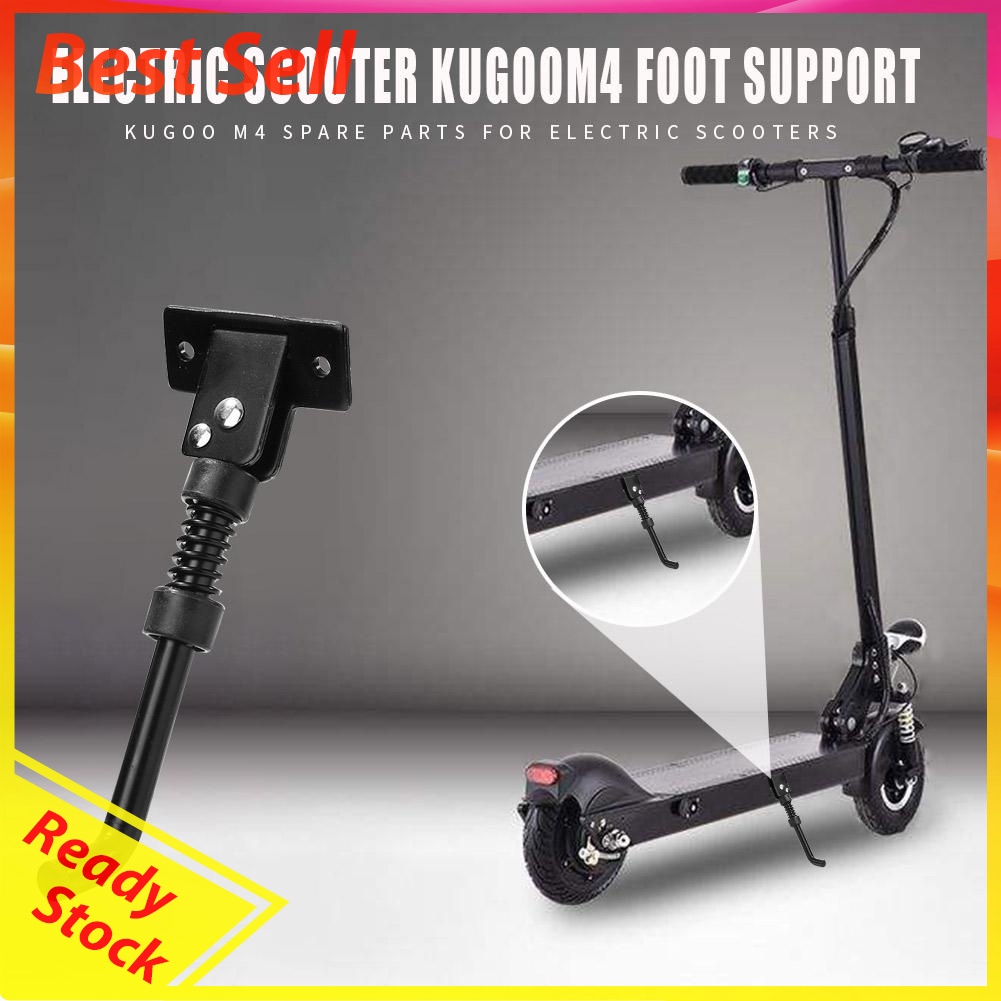 10 inch Electric Scooter Parking Rack E-scooter Iron Kickstand for Kugoo M4