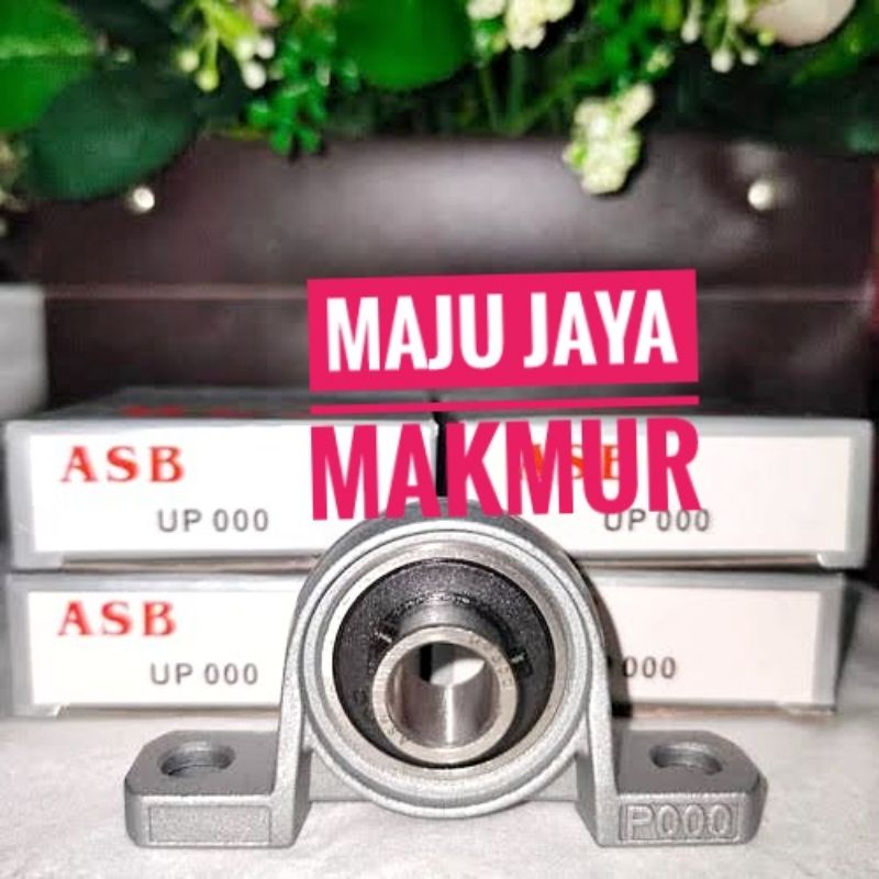 pillow block laher bearing duduk UP 000 as10 mm