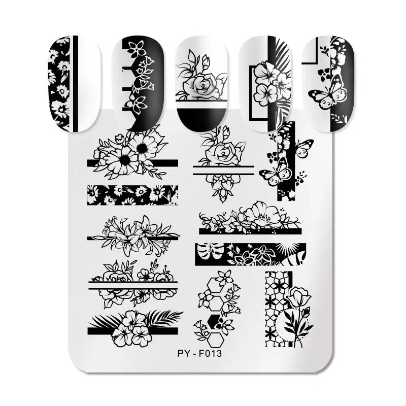 NAIL STAMP MARBLE MARMER PLATE STAMPING JELLY / PLAT BESI NAIL ART STAMP STEMPEL KUKU NAIL STAMP NAIL PLATE