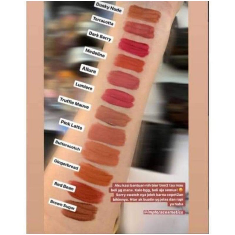 IMPLORA lipcream matte