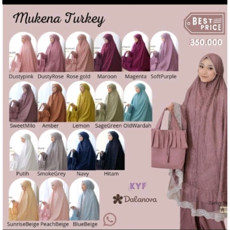 Mukena DALANOVA TURKEY