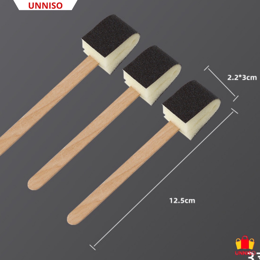 UNNISO -  Cleaning Brush Corner Spons Toilet Gap Sikat 1 Set Isi 3 CB2