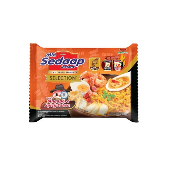 

Sedaap Instan Selection Singapore Spicy Laksa 83g