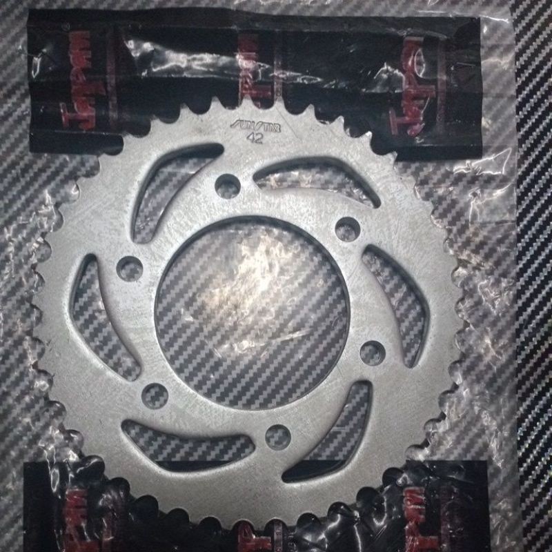 Gir Gear Set Depan+Belakang VIXION 42T 14T 14 42 T Sprocket Drive-1