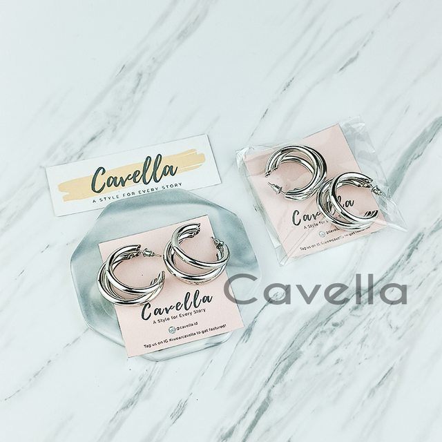 Premium Earring Anting by Cavella - Model : Adelise ER012